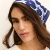 Bandana in twill di seta - AZZURRO INTENSO