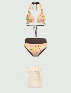 Bikini reversibile - GIALLO ACIDO