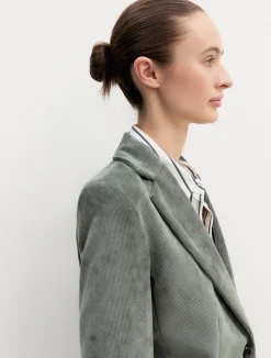 Blazer in velluto - SOTTOBOSCO