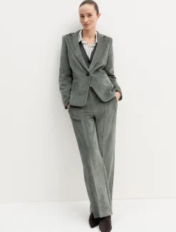 Blazer in velluto - SOTTOBOSCO