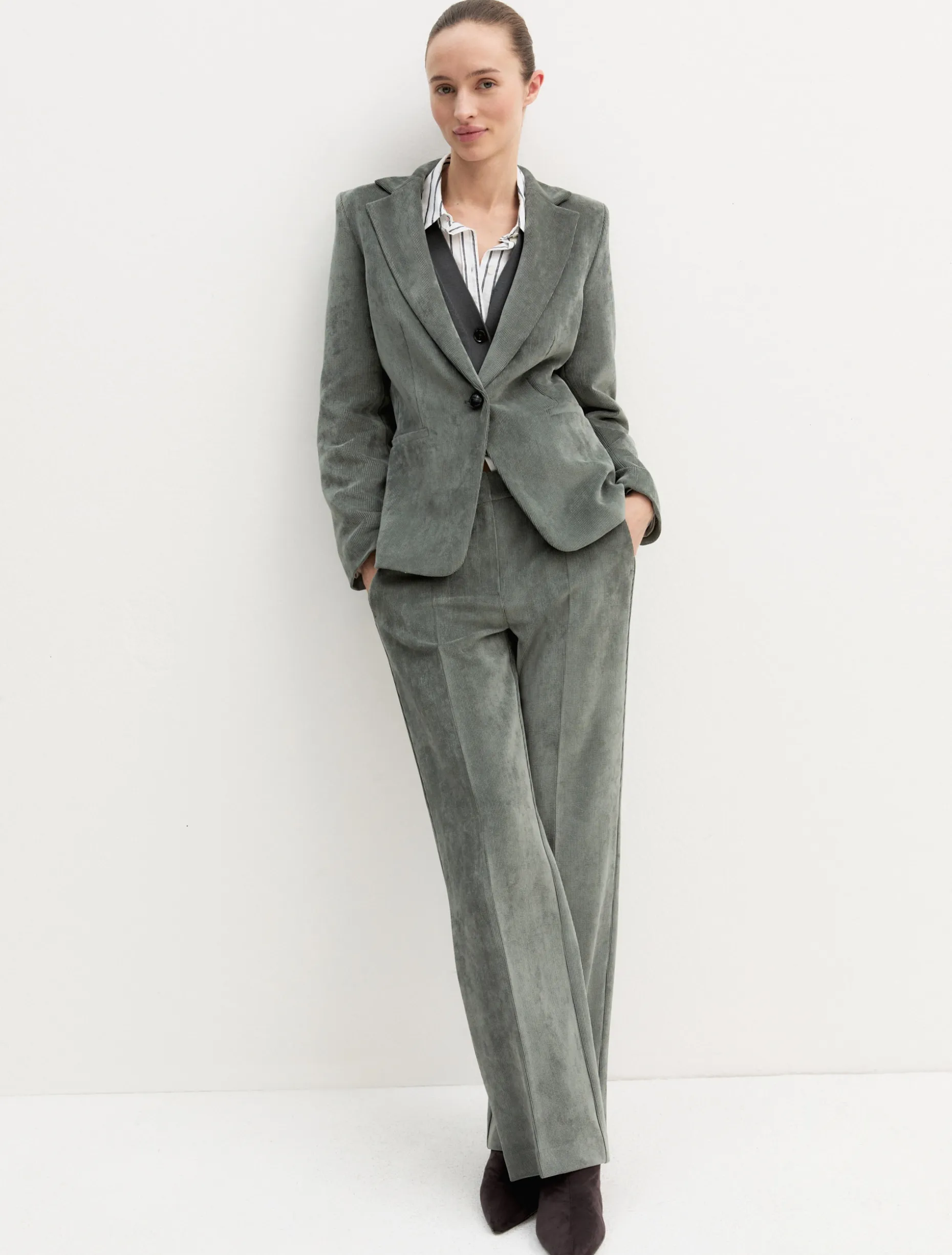 Blazer in velluto - SOTTOBOSCO