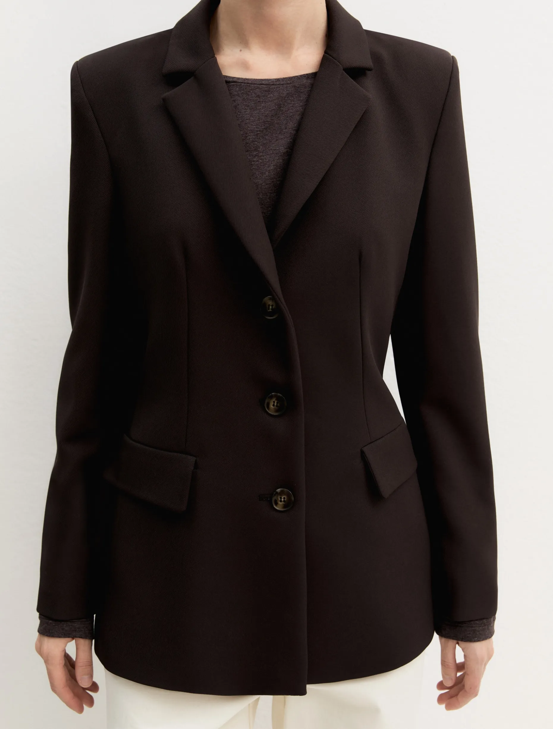 Blazer stretch - TESTA DI MORO
