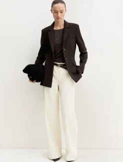 Blazer stretch - TESTA DI MORO