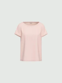Blusa in crepe di misto seta - ROSA