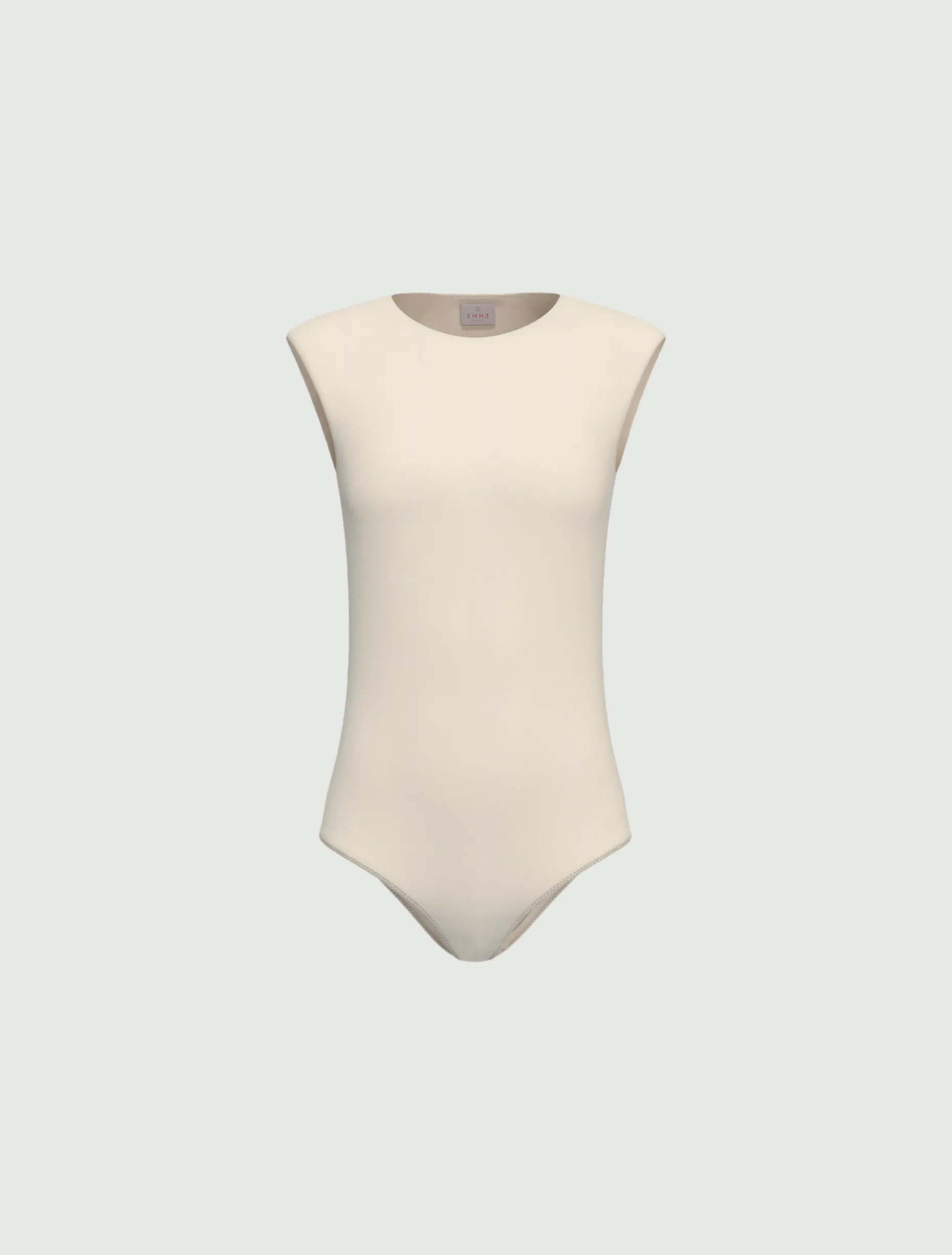 Body in jersey stretch - BIANCO LANA