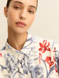 Camicia in twill - MULTICOLOR