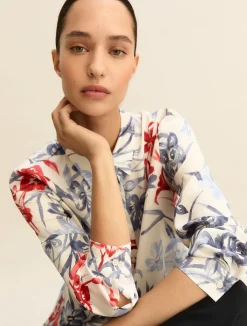 Camicia in twill - MULTICOLOR