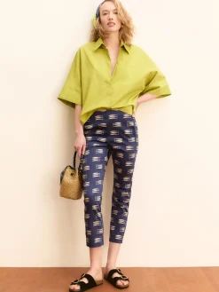 Camicia manica a kimono - VERDE MELA