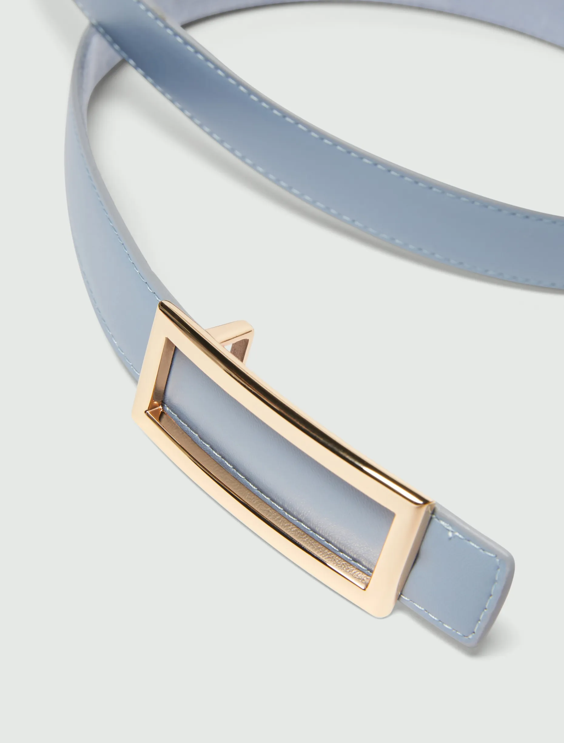 Cintura reversibile - AZZURRO