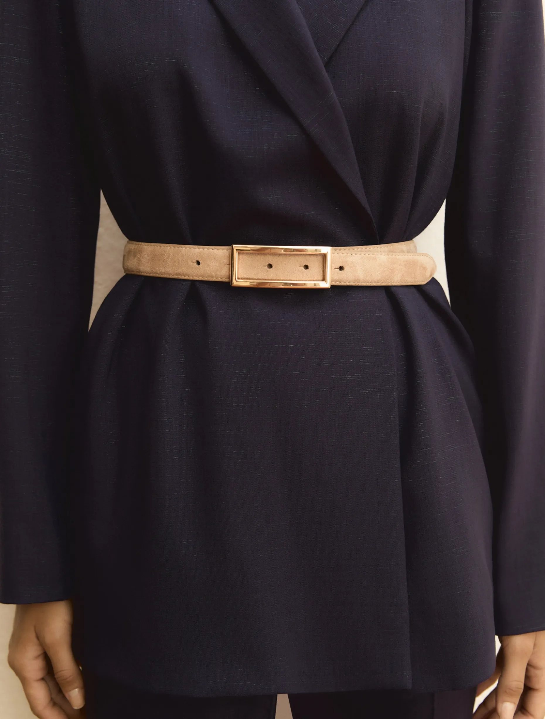 Cintura reversibile - BEIGE