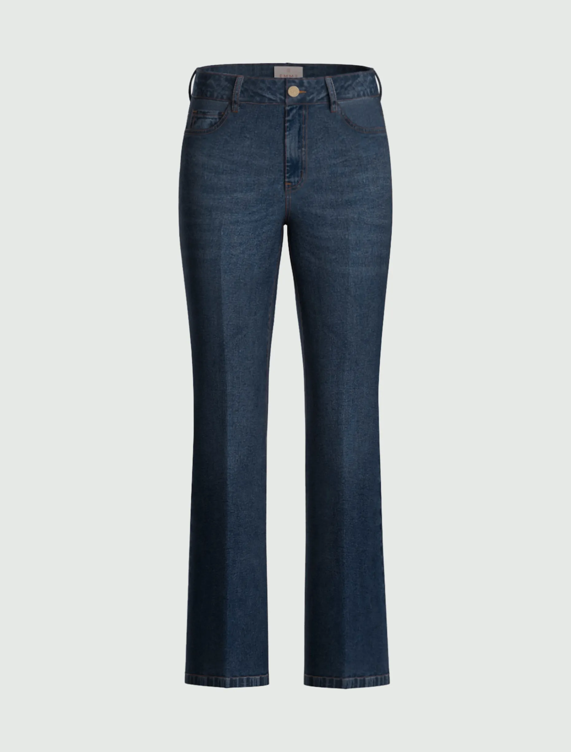 Denim slim flare - BLU