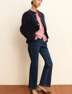 Denim slim flare - BLU