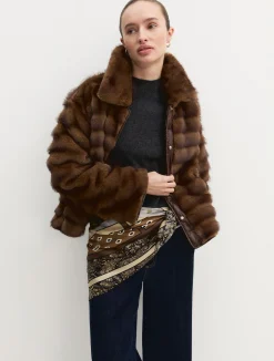 Foulard in seta - CAMMELLO