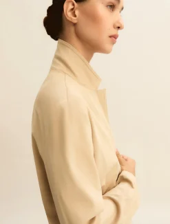 Giacca dritta - BEIGE