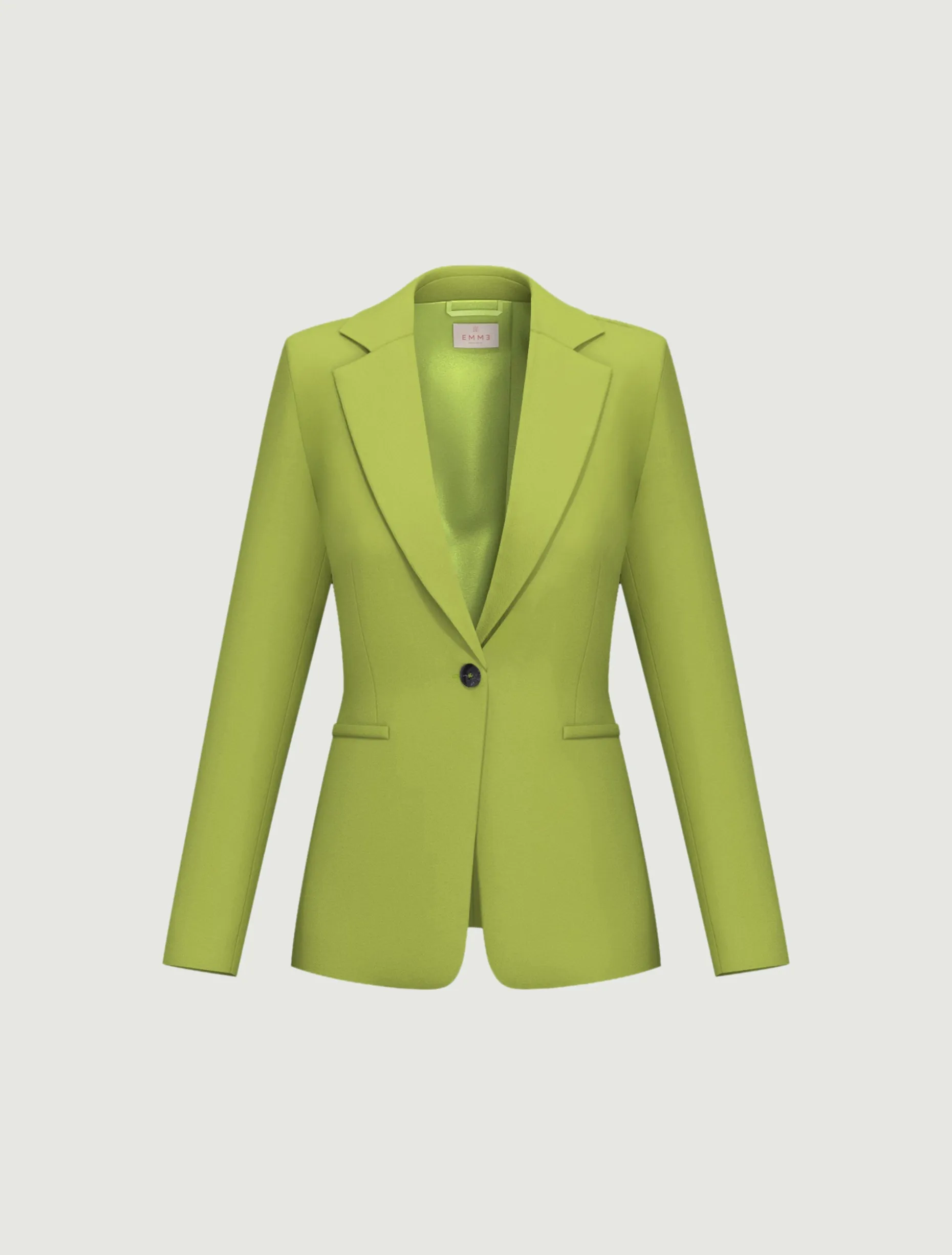 Giacca in tessuto stretch - VERDE