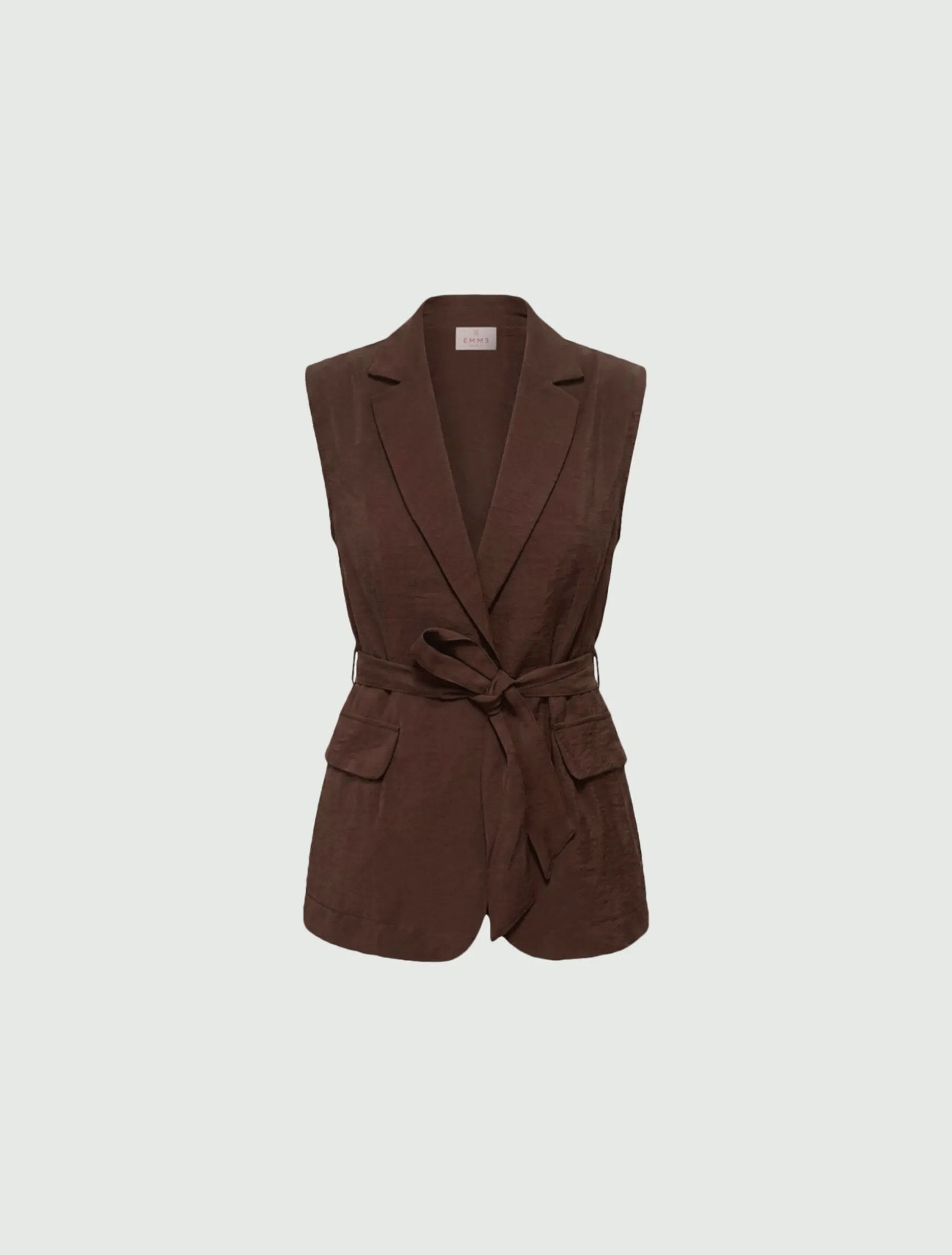 Gilet con cintura - CAFFE`