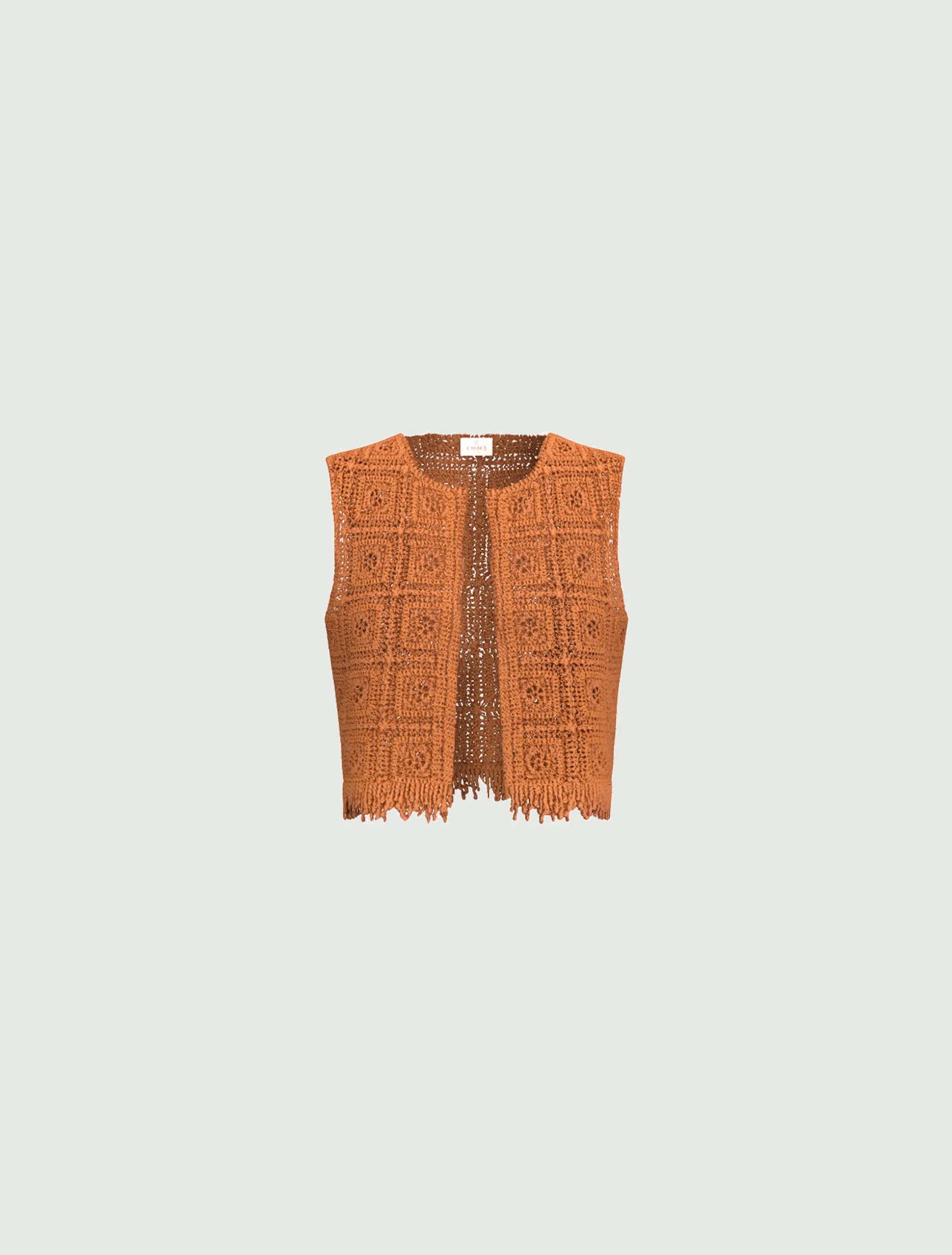 Gilet in crochet - TERRA