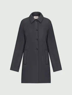 Impermeabile in tessuto - NAVY