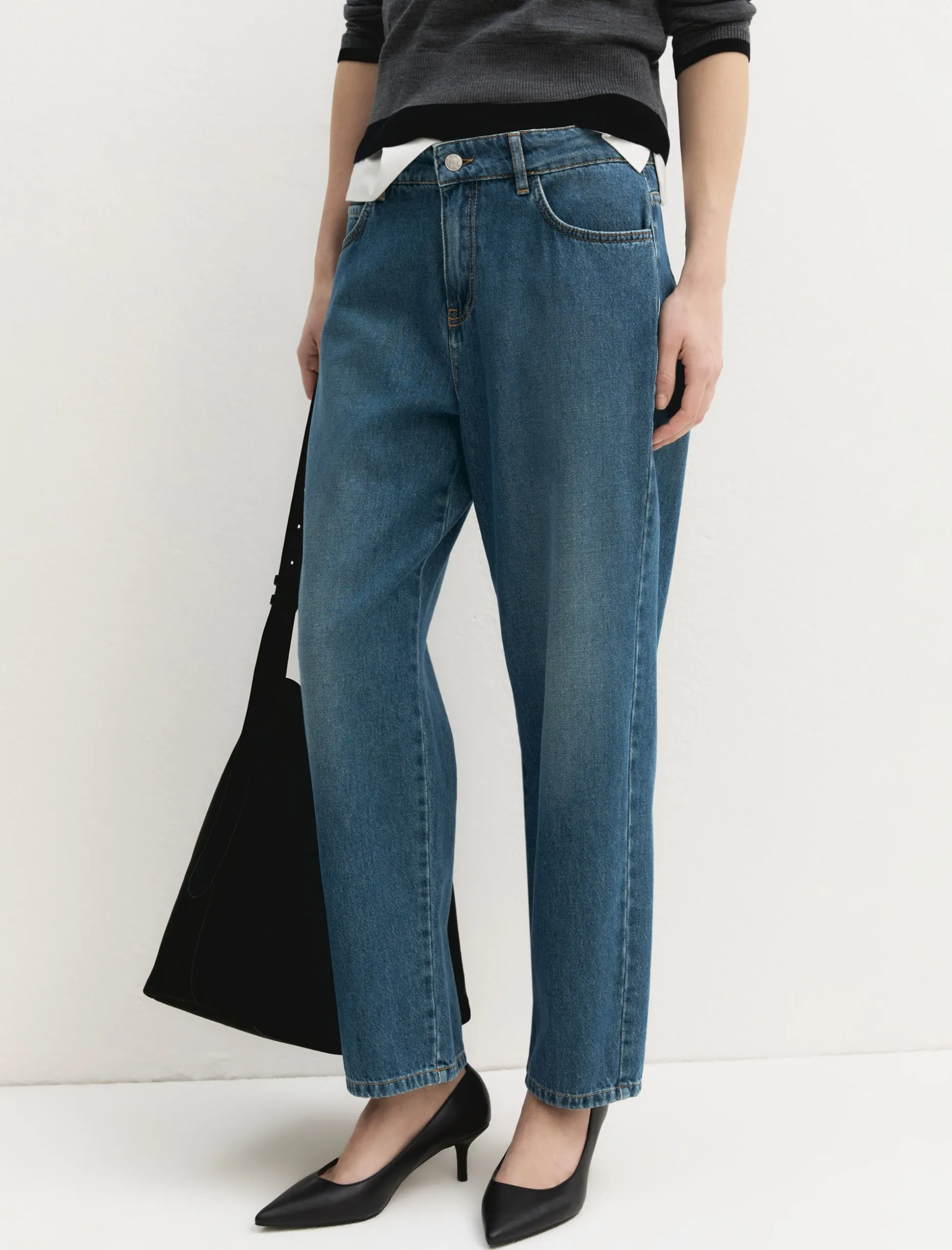 Jeans slim in puro cotone - BLUE JEANS