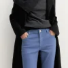 Pantalone 5 tasche slim fit - ORTENSIA