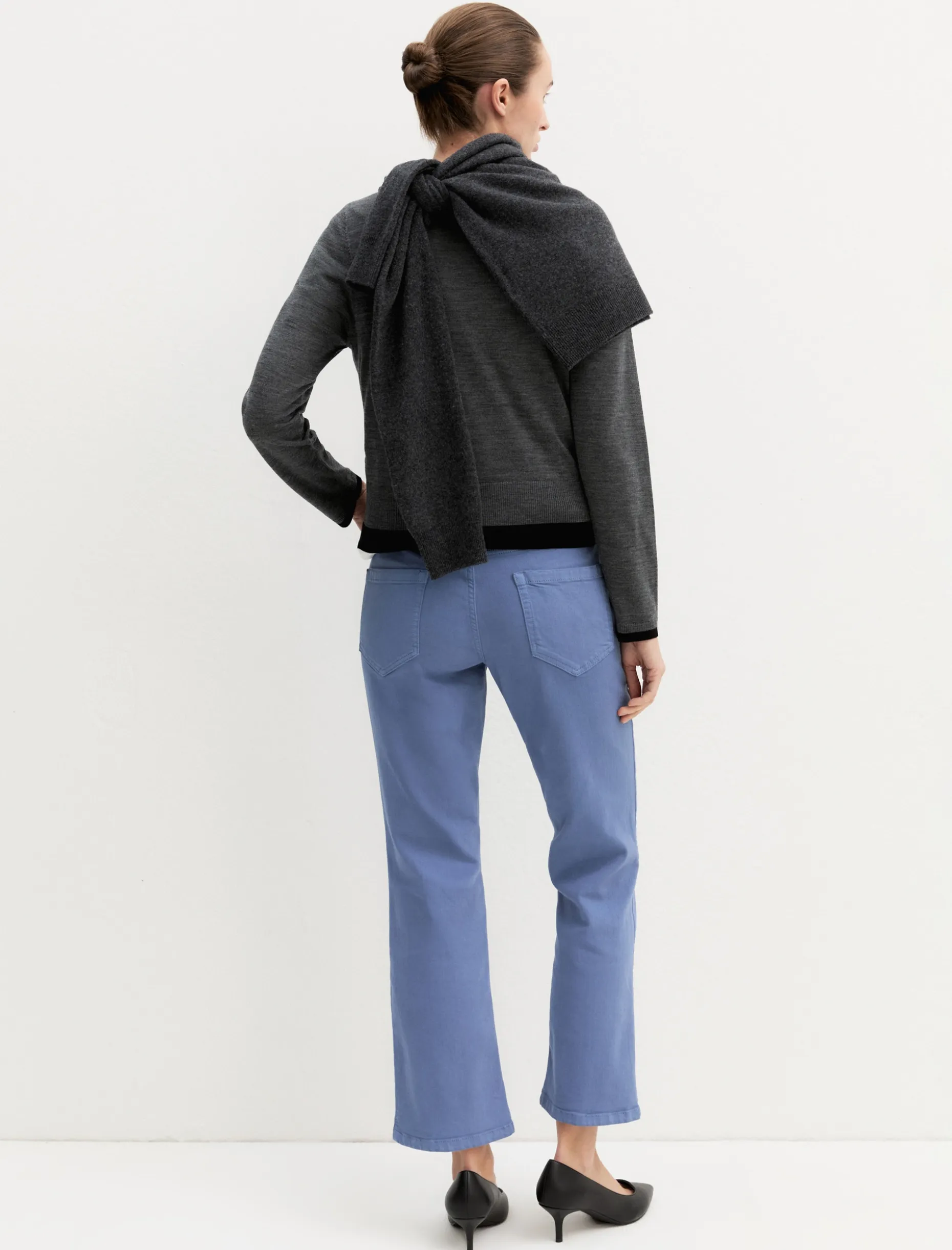 Pantalone 5 tasche slim fit - ORTENSIA