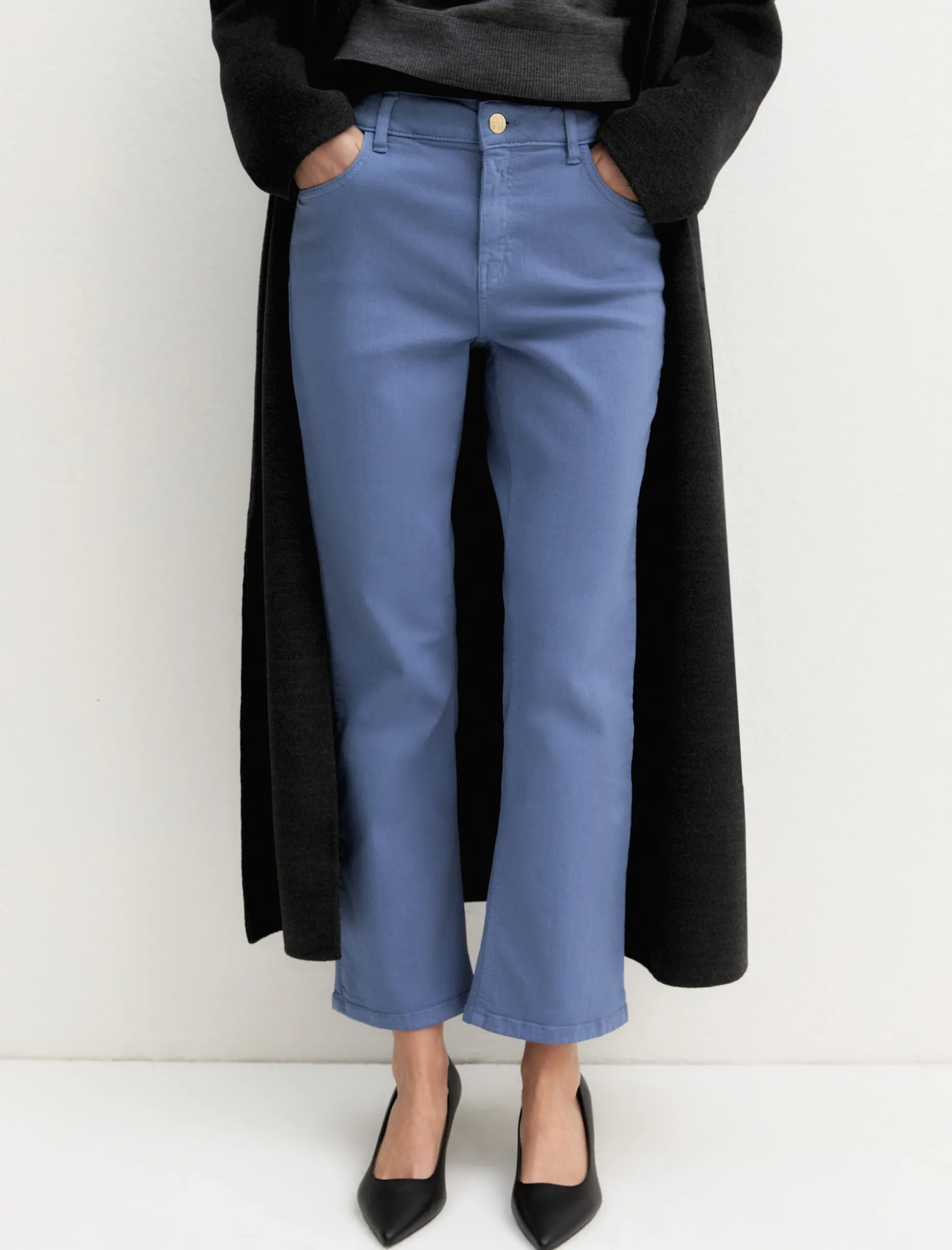 Pantalone 5 tasche slim fit - ORTENSIA