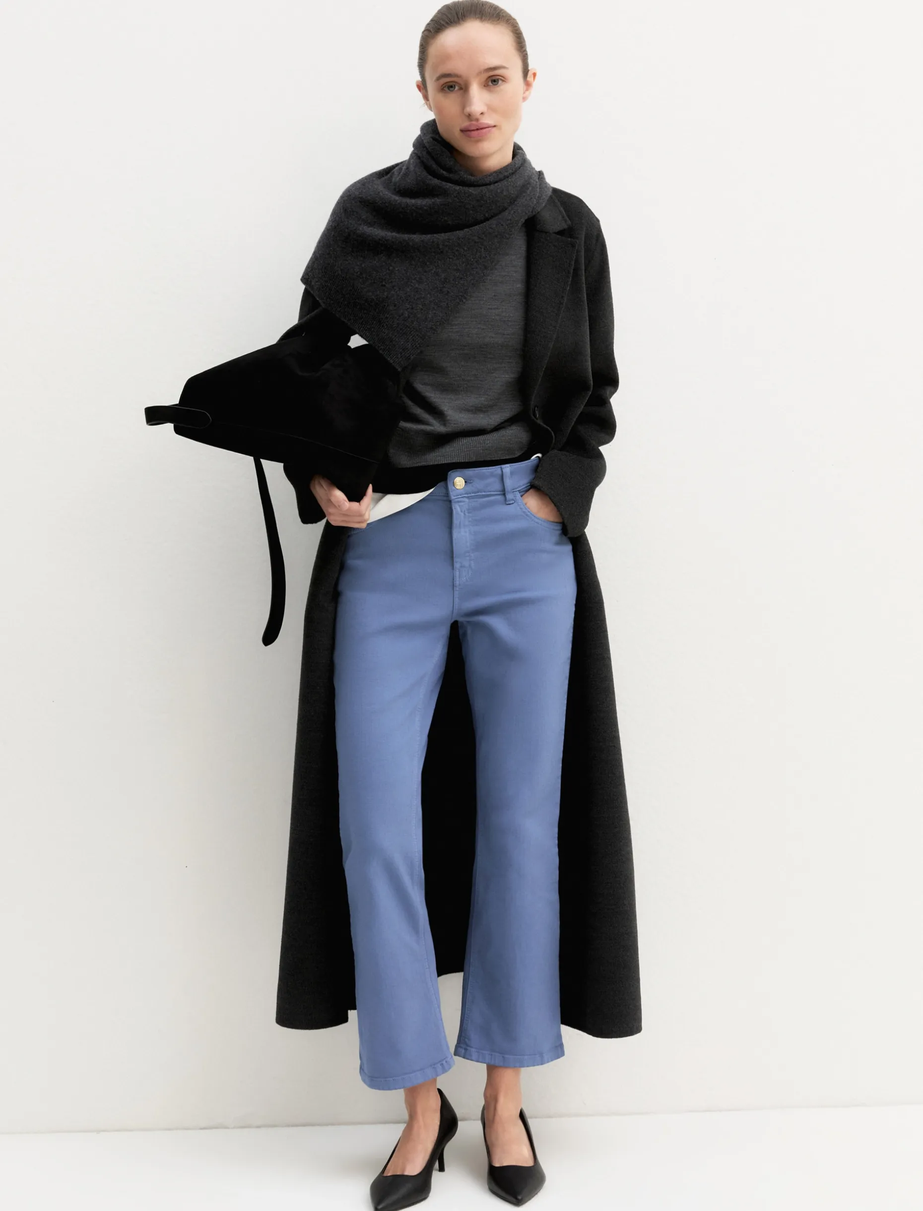 Pantalone 5 tasche slim fit - ORTENSIA