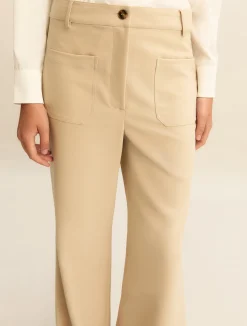 Pantalone bistretch - BEIGE