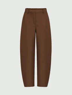 Pantalone chino in raso stretch - CAFFE`