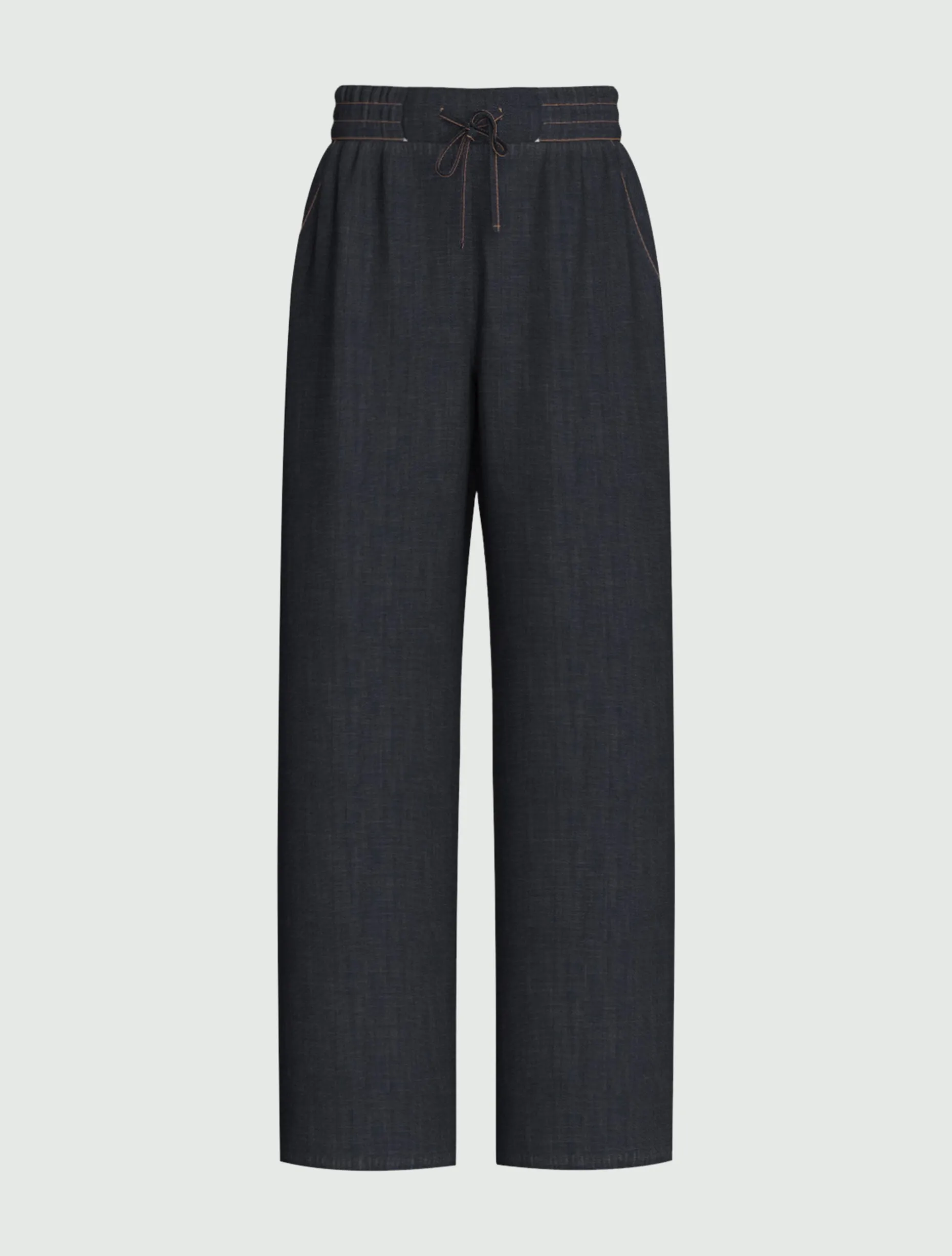 Pantalone in denim stretch - BLUE JEANS