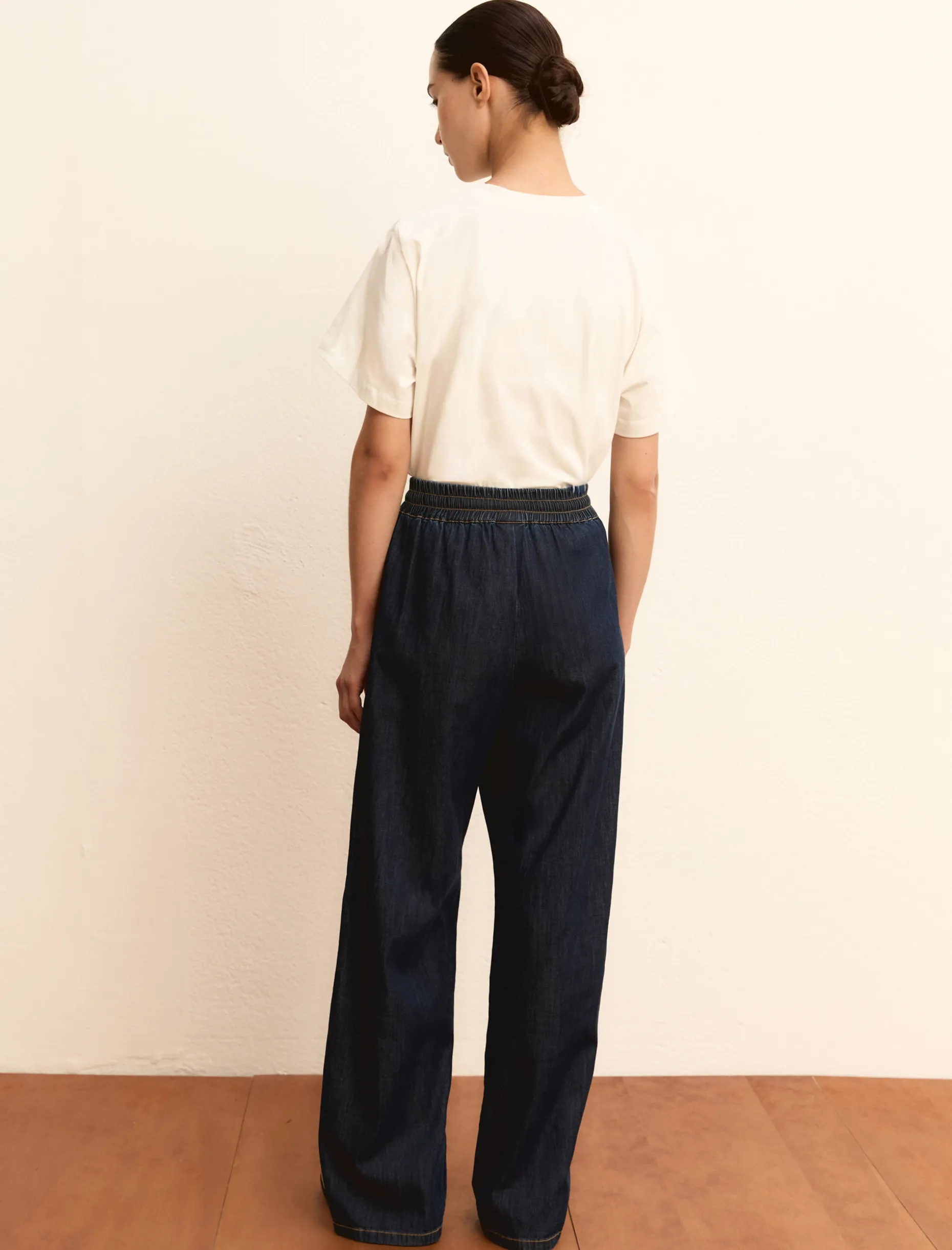Pantalone in denim stretch - BLUE JEANS