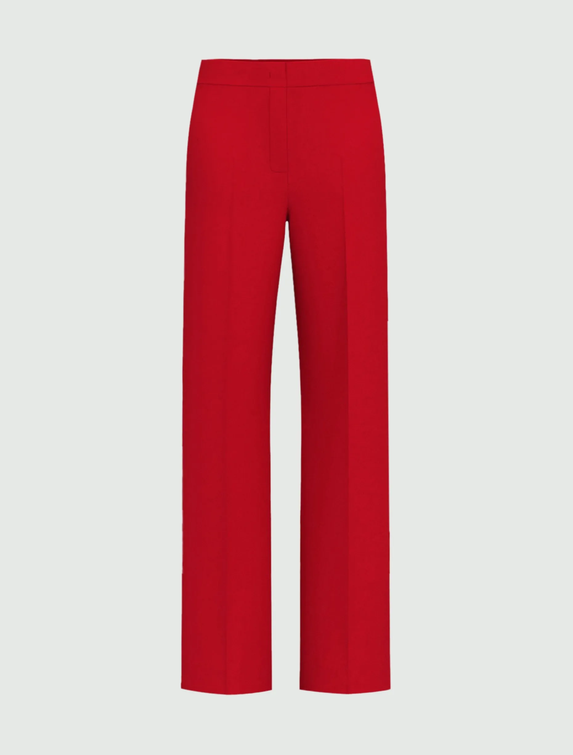Pantalone ampio in jersey - ROSSO