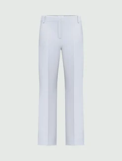 Pantalone in twill stretch - AZZURRO