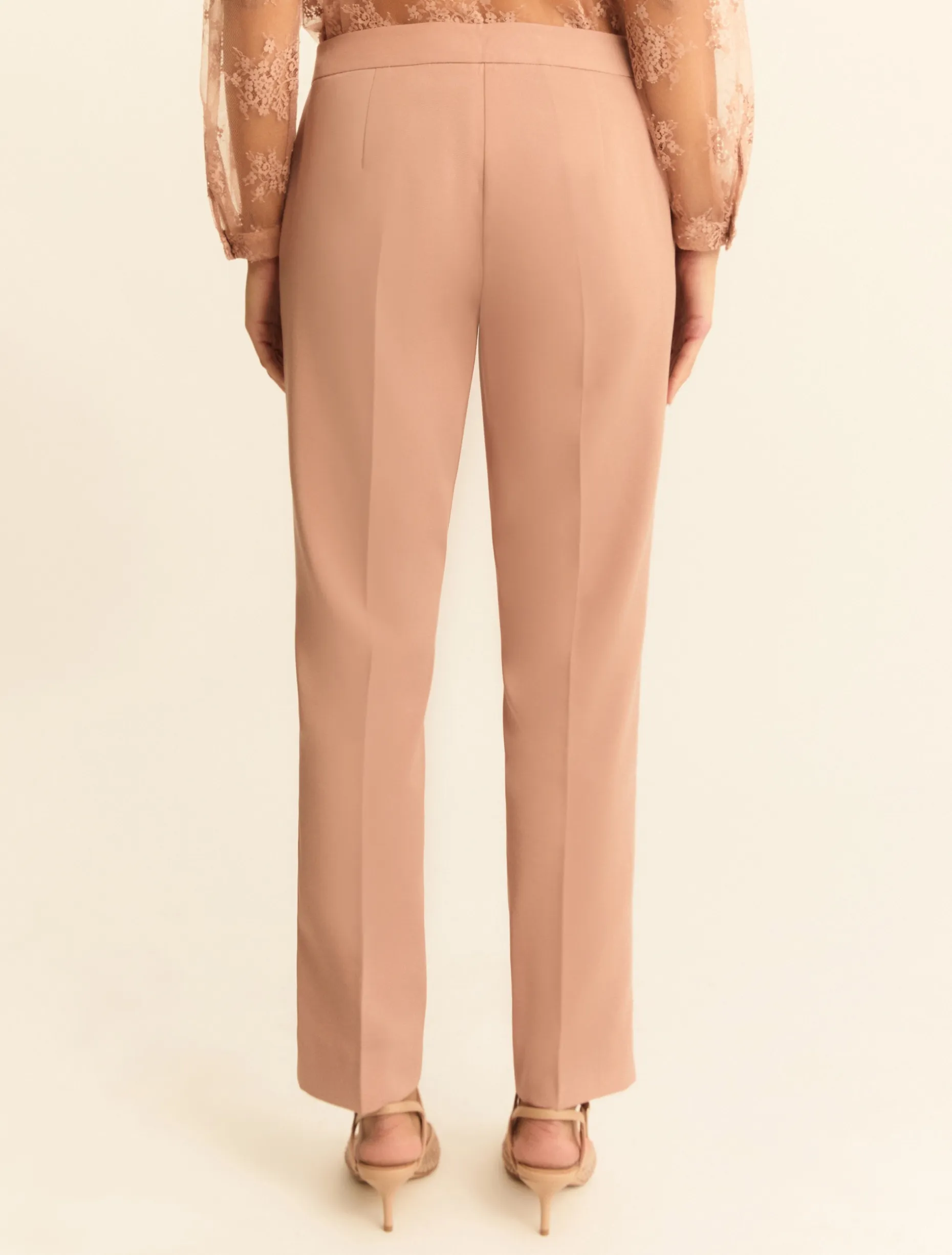 Pantalone slim in faille - MALVA