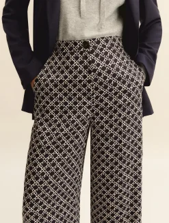 Pantaloni in twill - BLU