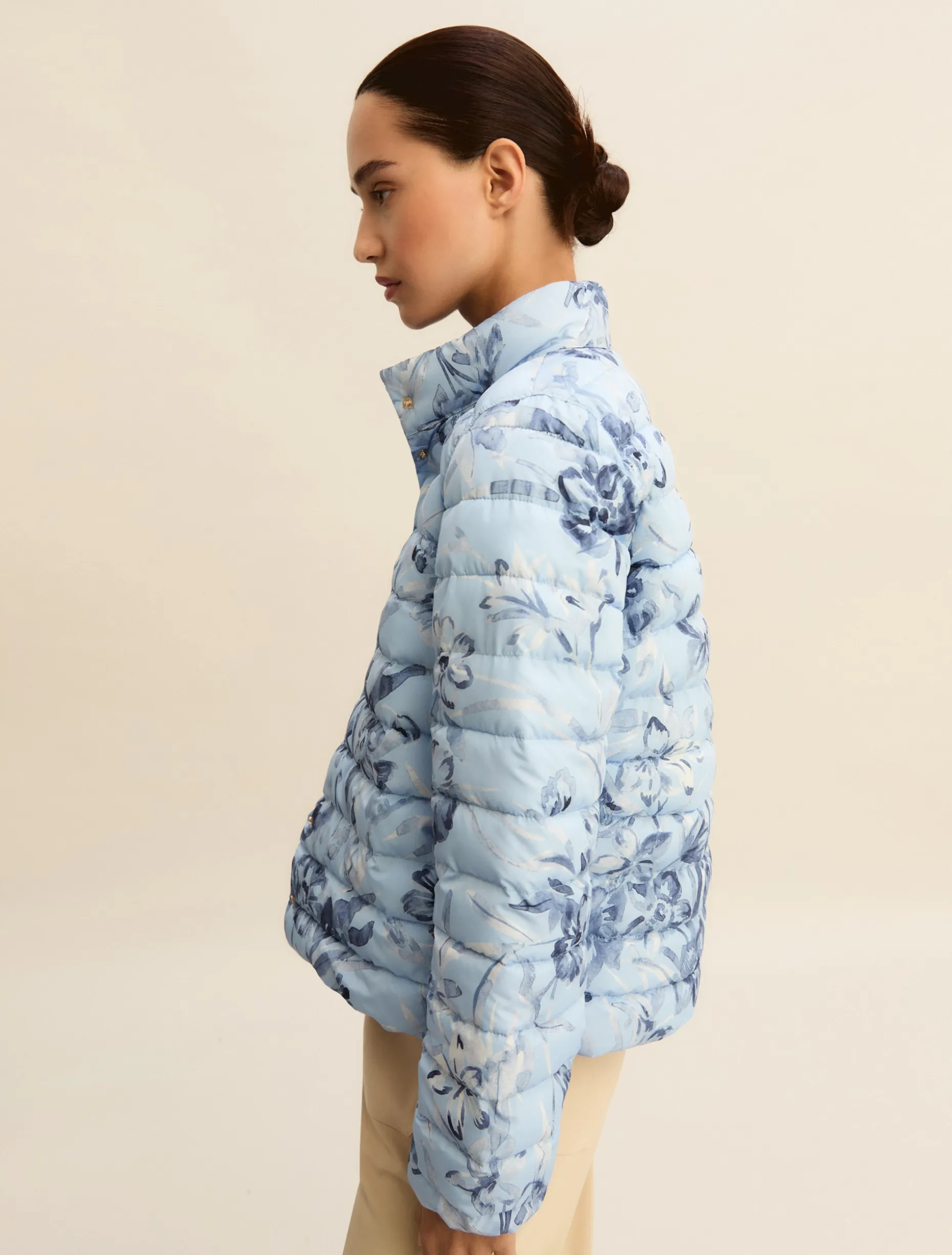 Piumino reversibile downproof - AZZURRO