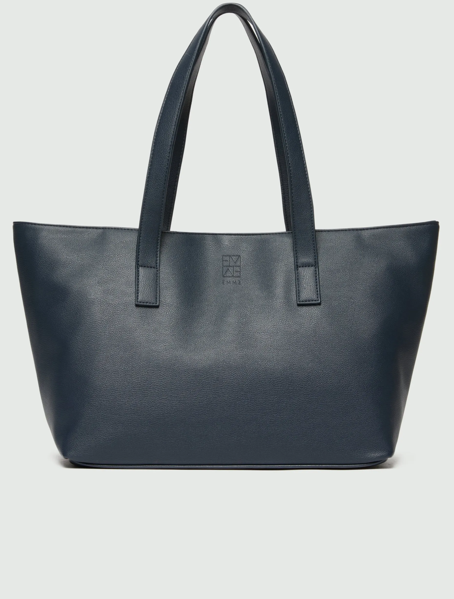 Shopper con pochette - BLU