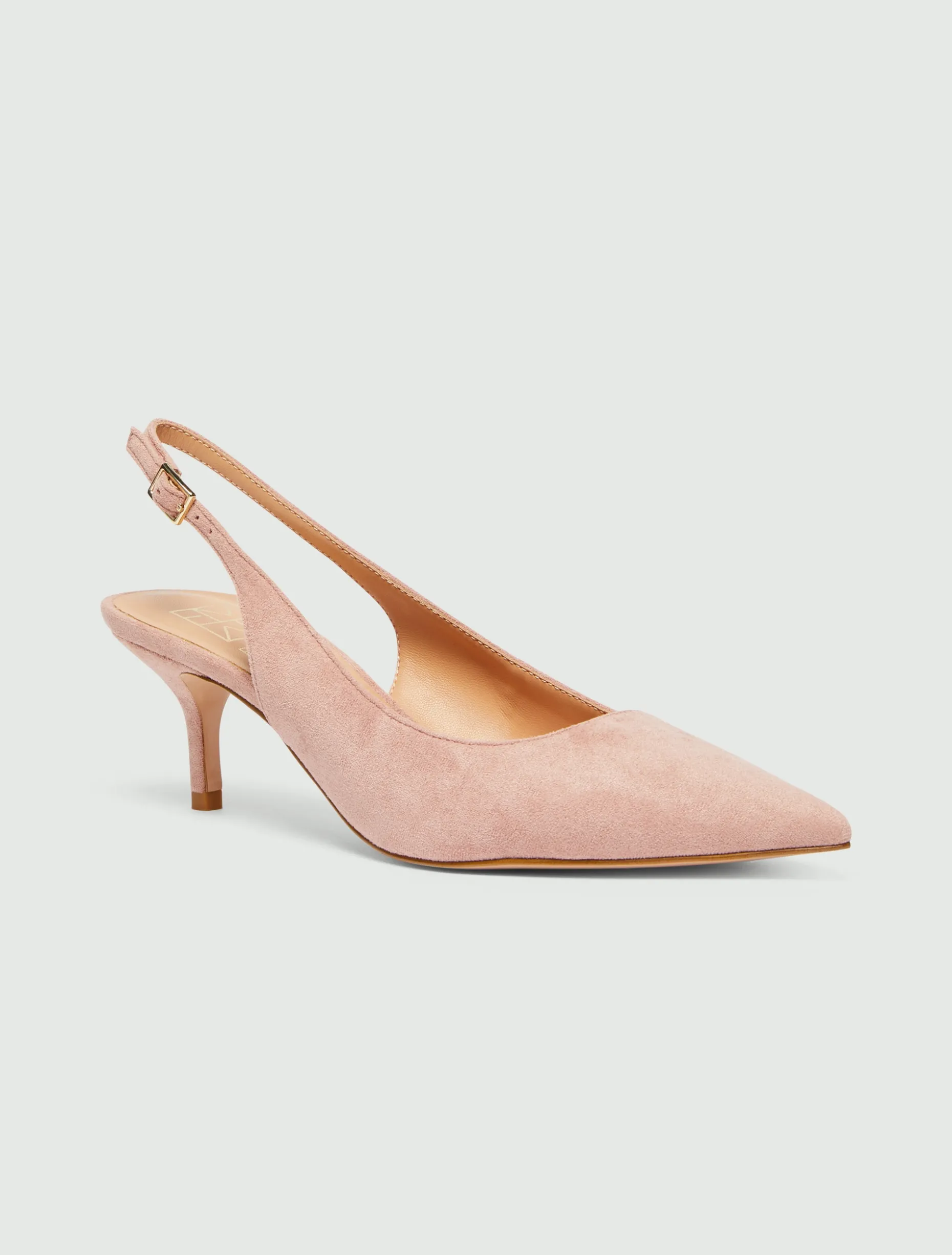 Slingback con tacco sottile - ROSA