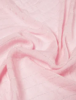 Stola con filo di lurex - ROSA