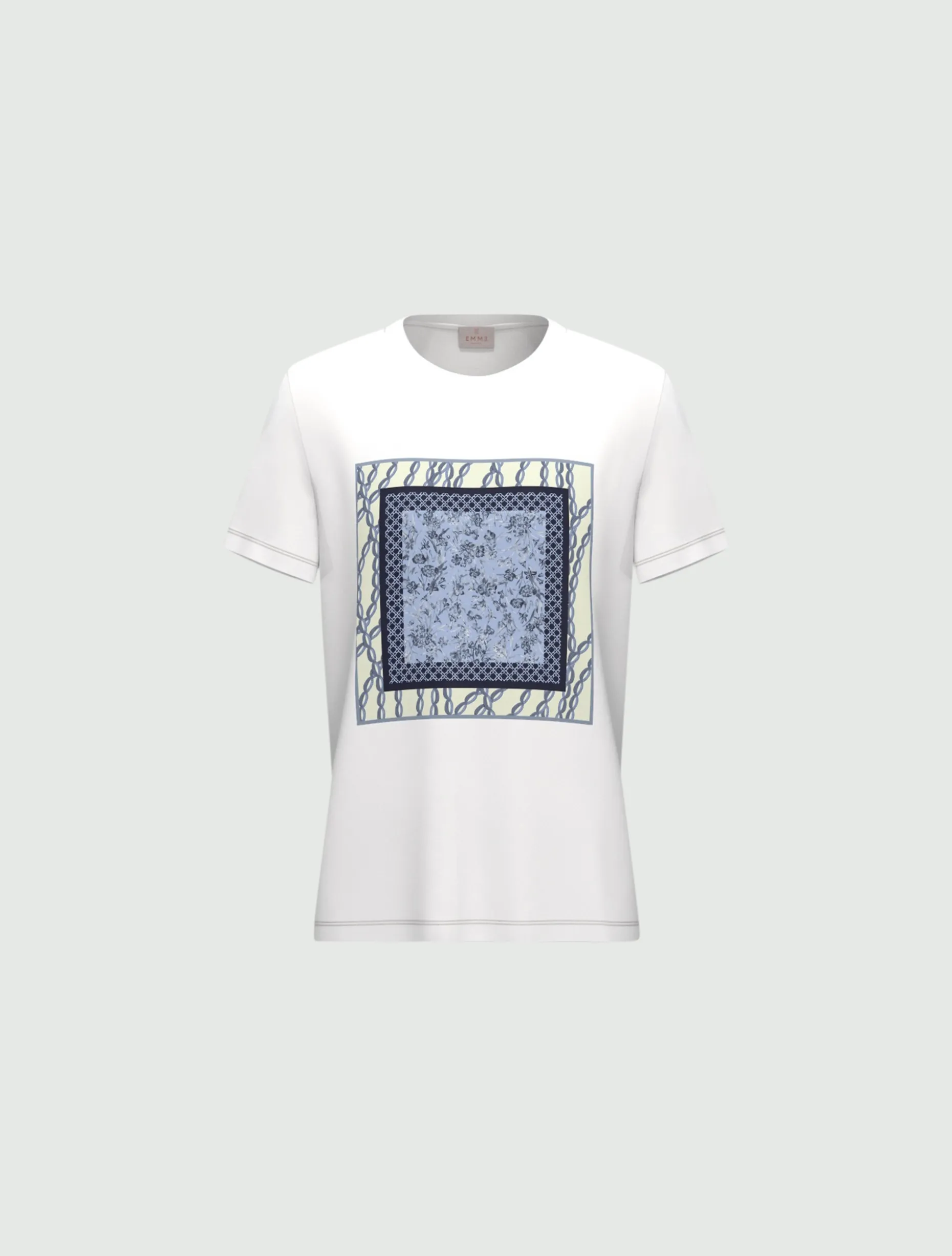 T-shirt con stampa - BLU